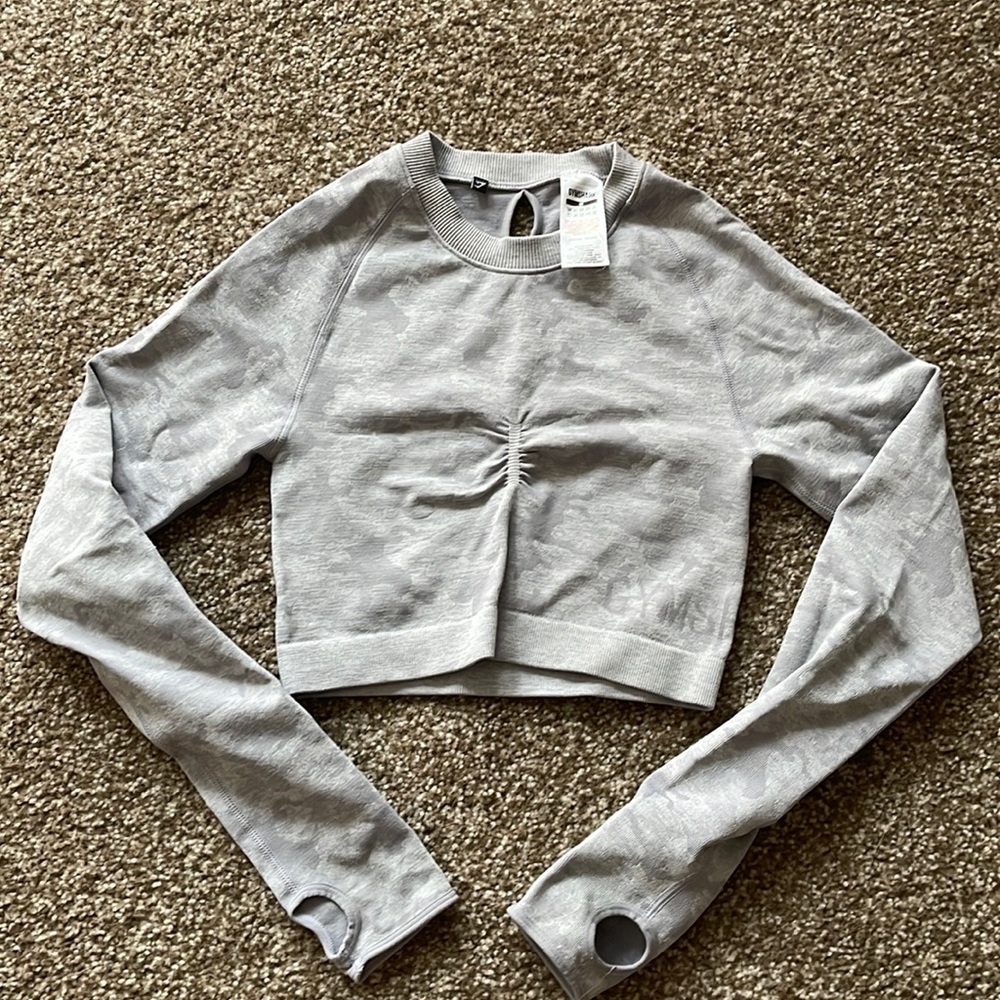 Like new gymshark long sleeve Camo